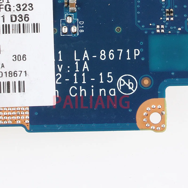 Материнская плата для ноутбука Lenovo Thinkpad S230U I7-3537U 8GB материнская ПК 04X0734 задняя