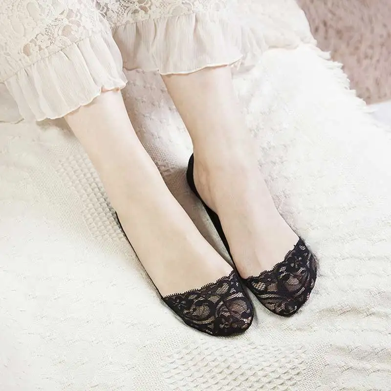 SP & CITY однотонные женские кружевные тапочки на высоком каблуке с вырезами дышащие