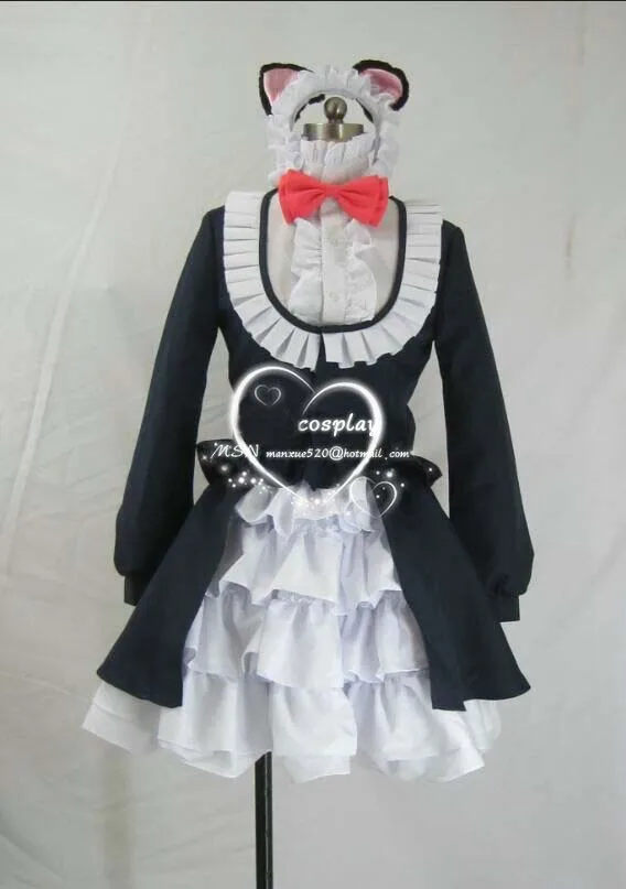Hot Anime SHOW BY ROCK!! Cyan new Lolita Party Dress Skirt Cosplay Costume Custom-made Any Size