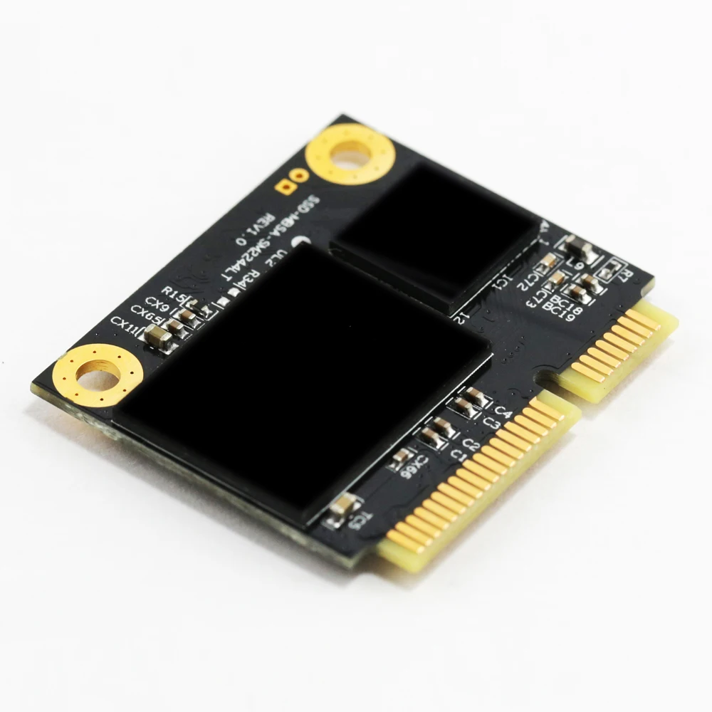 Новое поступление msata половинного размера 256 ГБ мини-sata SSD твердотельные