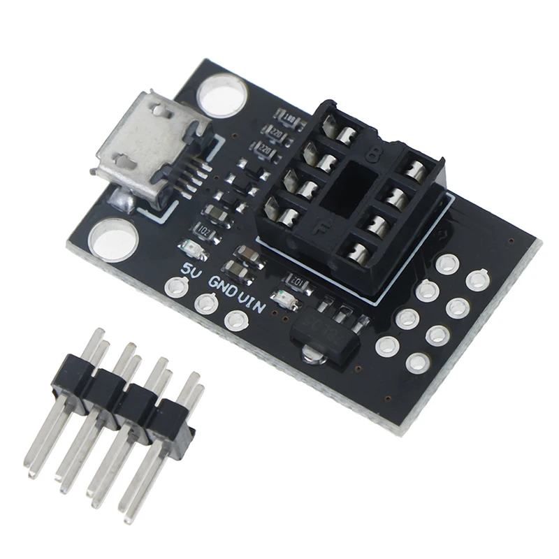 1 шт. макетная плата для программатора ATtiny13A/ATtiny25/ATtiny85/ATtiny45|Детали и аксессуары