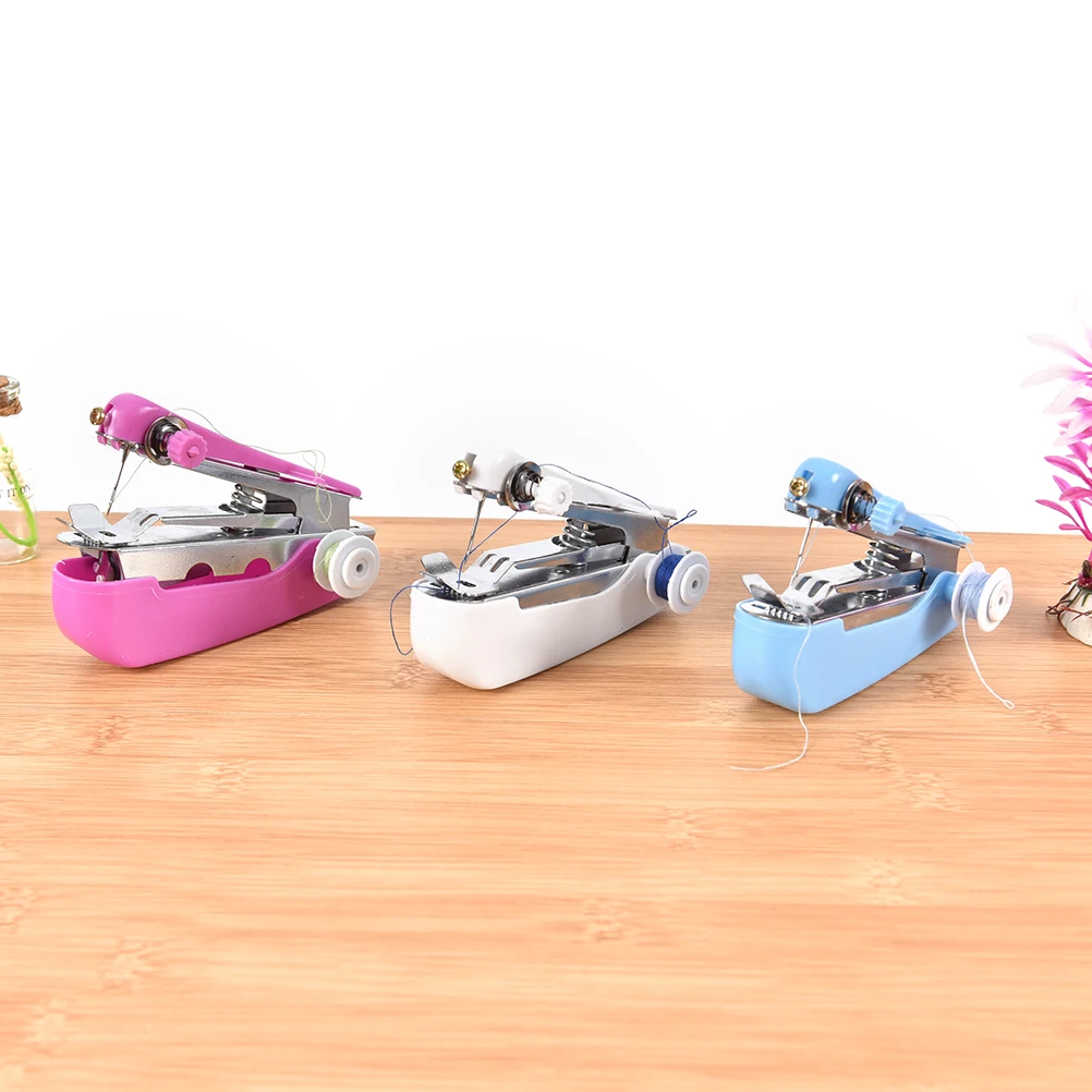 Портативная карманная мини швейная машинка для ремонта одежды|Швейные машины| |