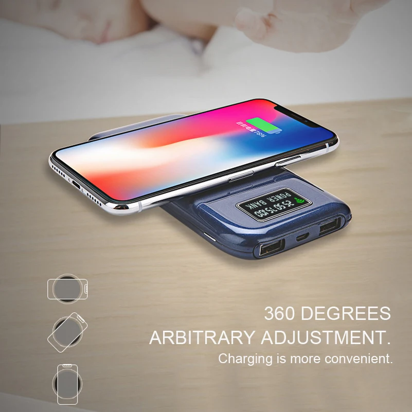 Внешний аккумулятор с 2 мя USB портами 10000 мАч|Внешние аккумуляторы| |
