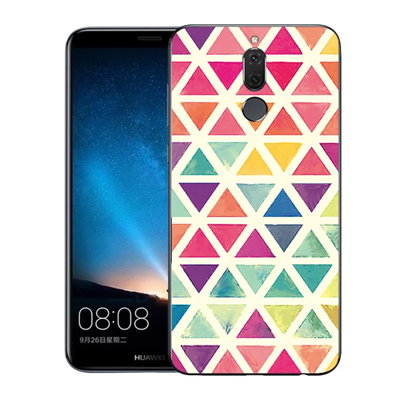 18 Для huawei mate 10 Lite/Nova 2i/MaiMang6 модная задняя крышка с принтом для mate 10 Lite/mate 10lite Мягкий силиконовый чехол для телефона - Цвет: 18