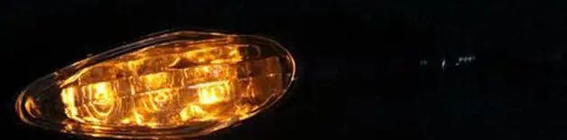 12V Motorcycle LED Universal Type Turn Signal Light Super Bright KTM Yellow Black Shell | Автомобили и мотоциклы