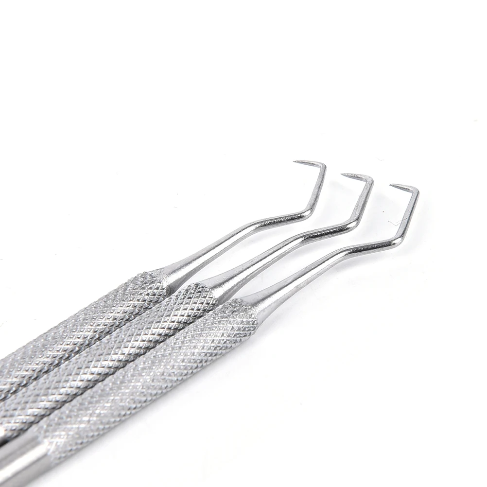 1 шт. стоматологический Зонд из нержавеющей стали набор инструментов пинцет