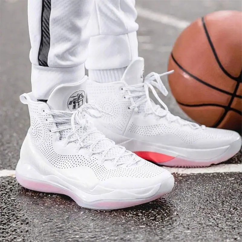 Li-Ning/мужские баскетбольные кроссовки премиум класса YU SHUAI XI CJ McCollum с дышащей