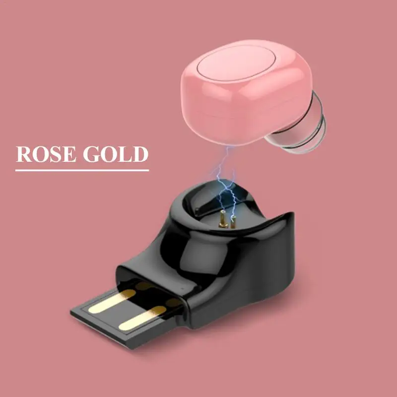 Невидимые наушники вкладыши гарнитура с громкой связью магнитное USB зарядное