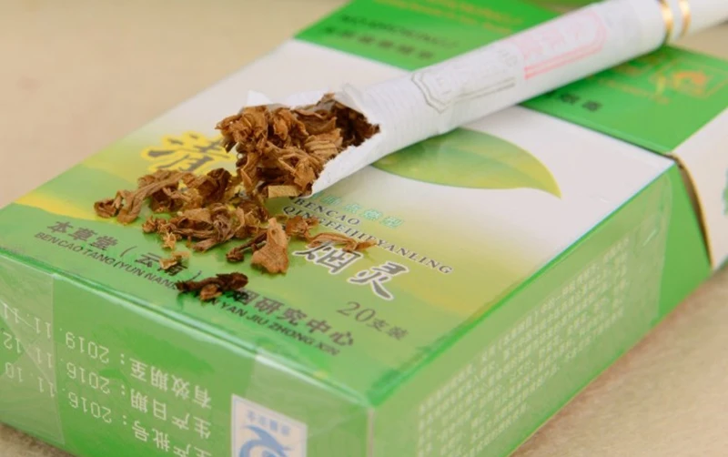 Yunnan травяные очистка легких, чтобы остановить курить спиртовой светильник, регулирующий обмен веществ, уменьшает никотин, чистые легкие