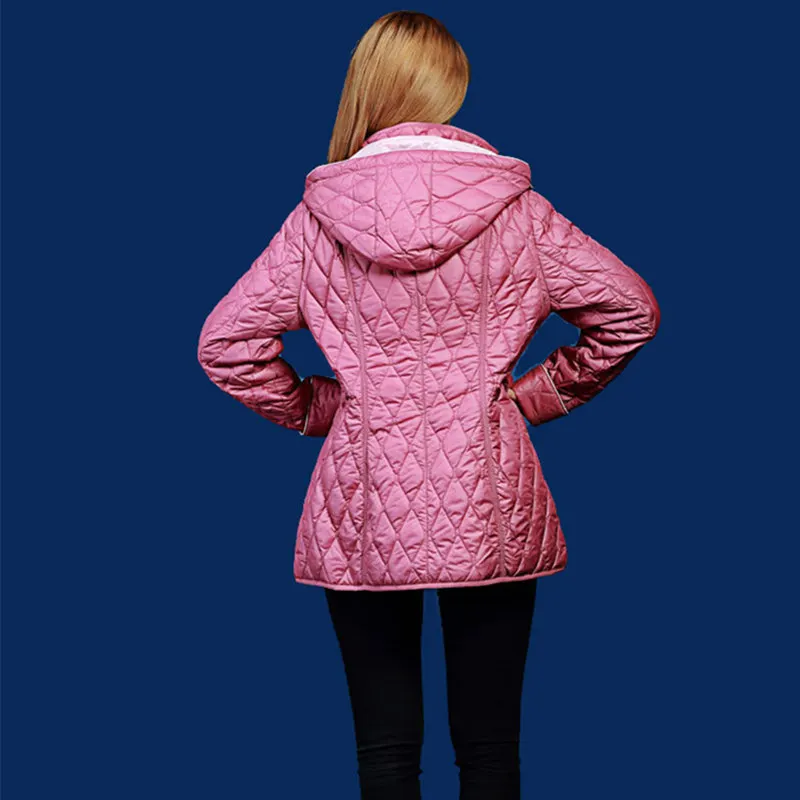 

Women's jacket coat cotton jacket short Long Sleeve For Europe and Russia plus size 46-56 autumn and winter parka women coat