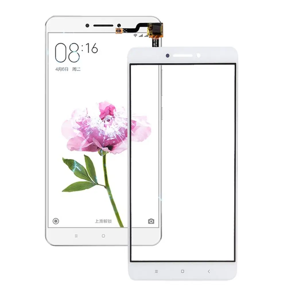 Стеклянная сенсорная панель для Xiaomi Mi Max переднее внешнее стекло запасные