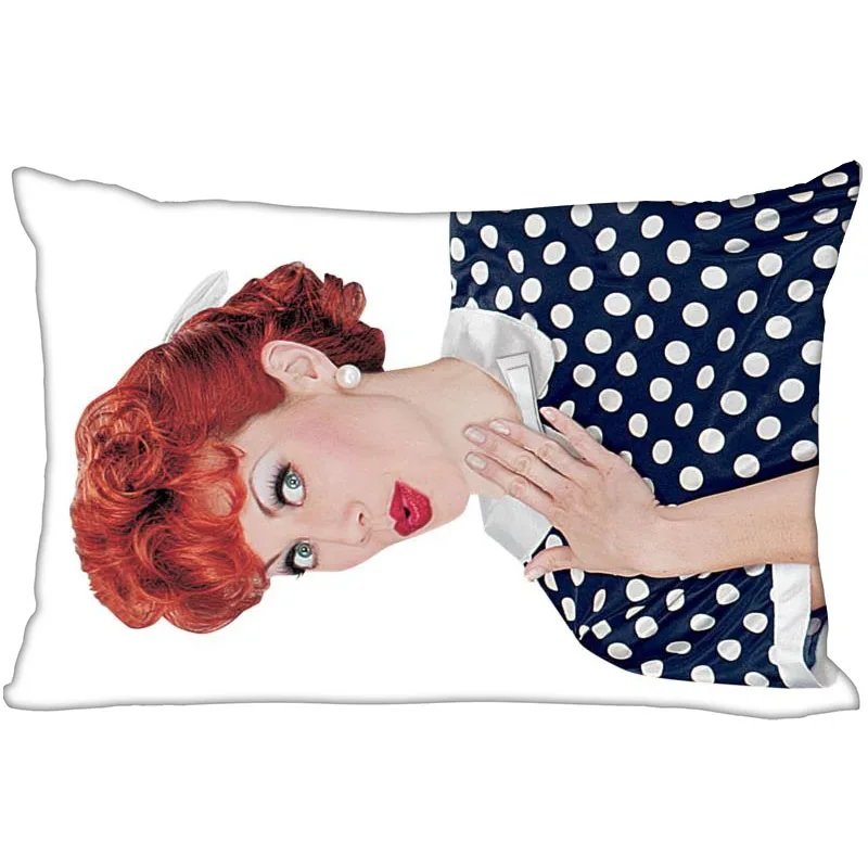 2 Custom I Love Lucy Новое поступление наволочка 45x35 см(с одной стороны) прямоугольная молния печать бросок свадебные декоративные наволочки - Цвет: 2
