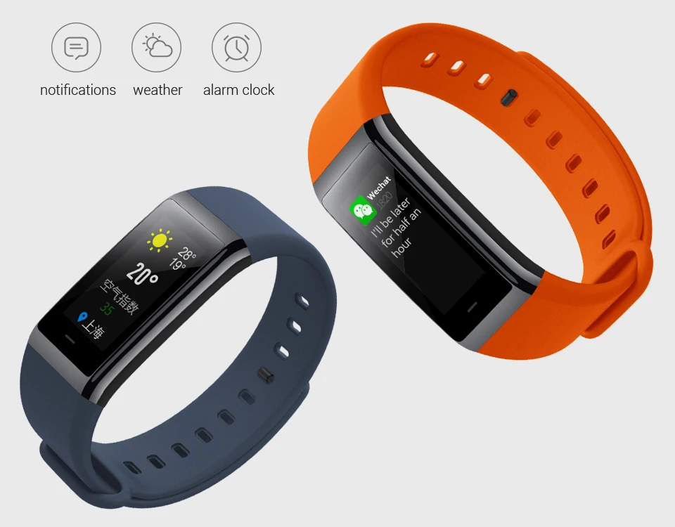 Умный Браслет Huami Amazfit Cor с английской версией 5ATM, водонепроницаемый, 2.5D, цветной, ips экран, трекер сердечного ритма BT для Android и IOS