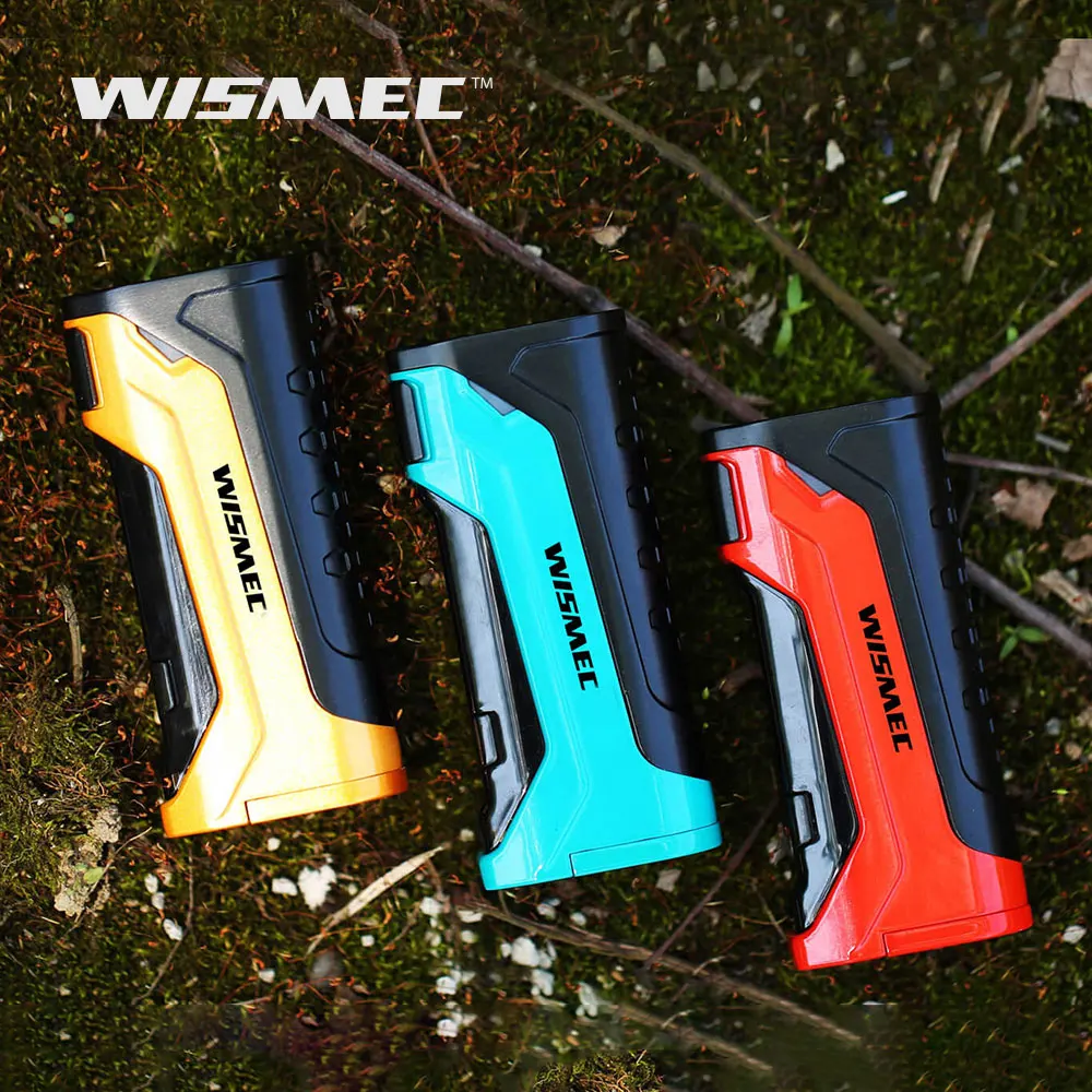 Оригинальный Wismec CB-80 коробка мод 80 Вт Выход трехкнопочный дизайн и 0 91 дюймовый