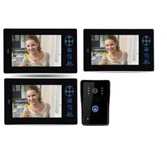 Видеодомофон TFT 2 4g 7 дюймов 3 монитора 1 камера|camera nano|camera eyewearcamera car rear view |