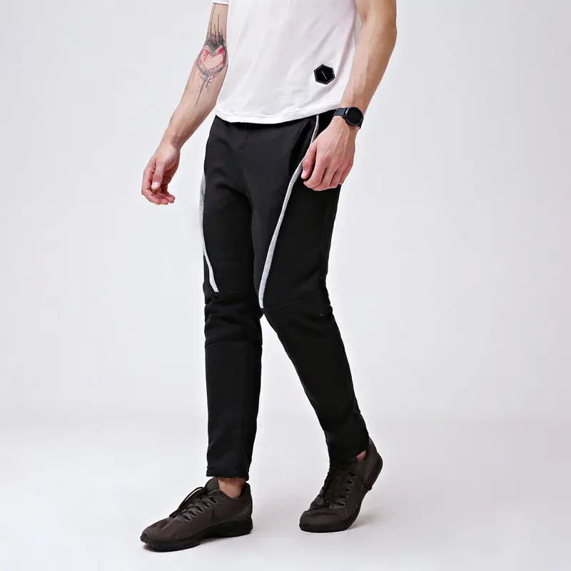 2018 Брендовые мужские штаны в стиле хип-хоп шаровары для бега брюки однотонные с