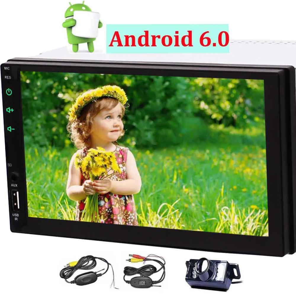 Eincar Double din 2 Авто радио в тире Android стерео головного устройства Мультимедиа
