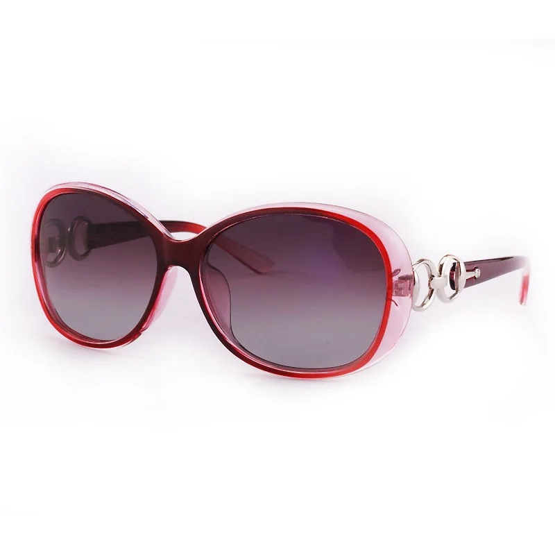 Женские поляризованные солнцезащитные очки в большой коробке с защитой от УФ