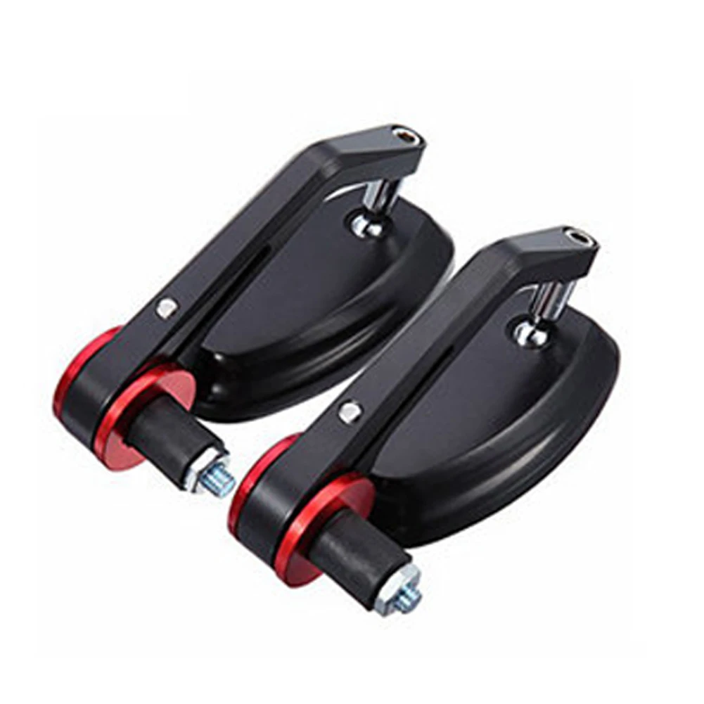 Стороны алюминий сплав 180 градусов Поворотный Бар Конец Зеркала 22 мм Мотоцикл