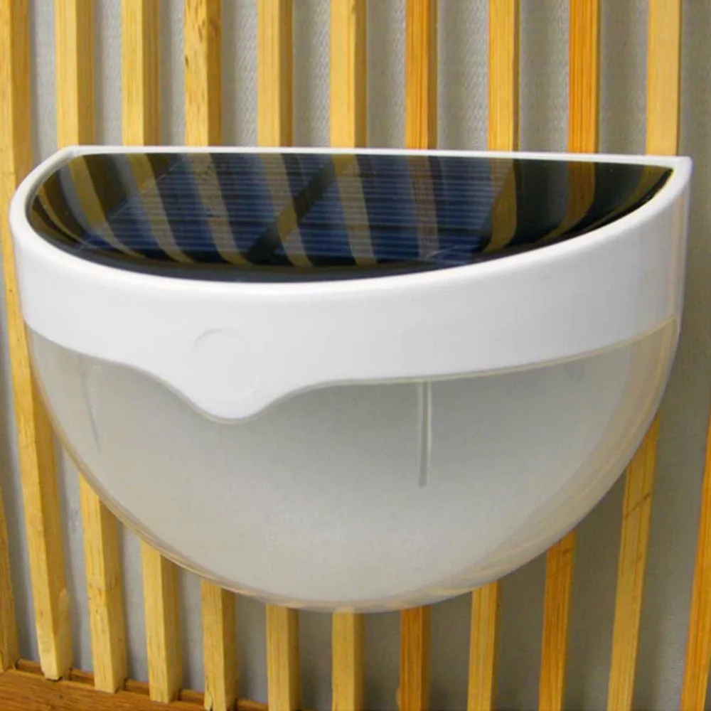 Профессиональный 6 светодио дный сад солнечного света Панель лампа Сенсор