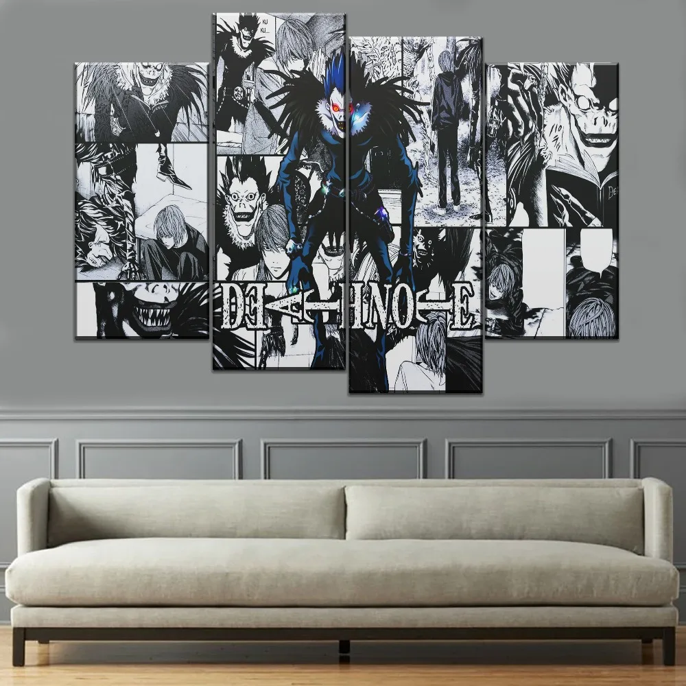 Настенная картина на холсте декоративная рамка для гостиной 1 шт. аниме Death Note с HD