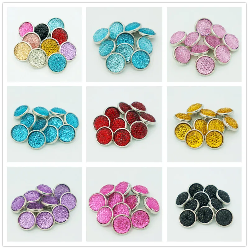 10 шт 12 мм чехол с зернистой текстурой поверхности кнопки Набор сделай сам для