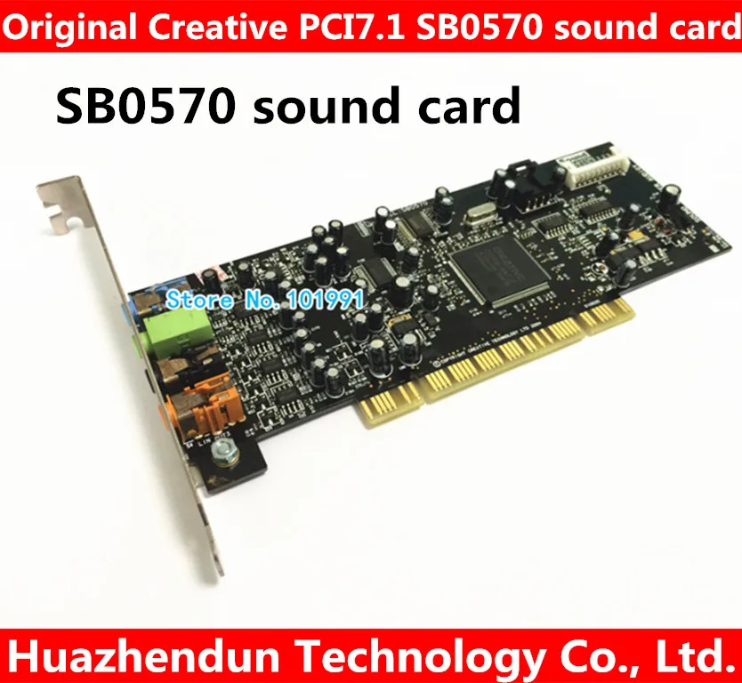 Оригинальная разборная звуковая карта PCI7.1 Creative Audigy SE 64 bit (SB0570) с поддержкой Win7