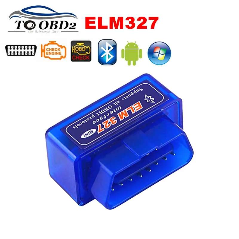 OBD2 автомобильный диагностический сканер ELM327 Bluetooth OBD читатель кода Новейшая