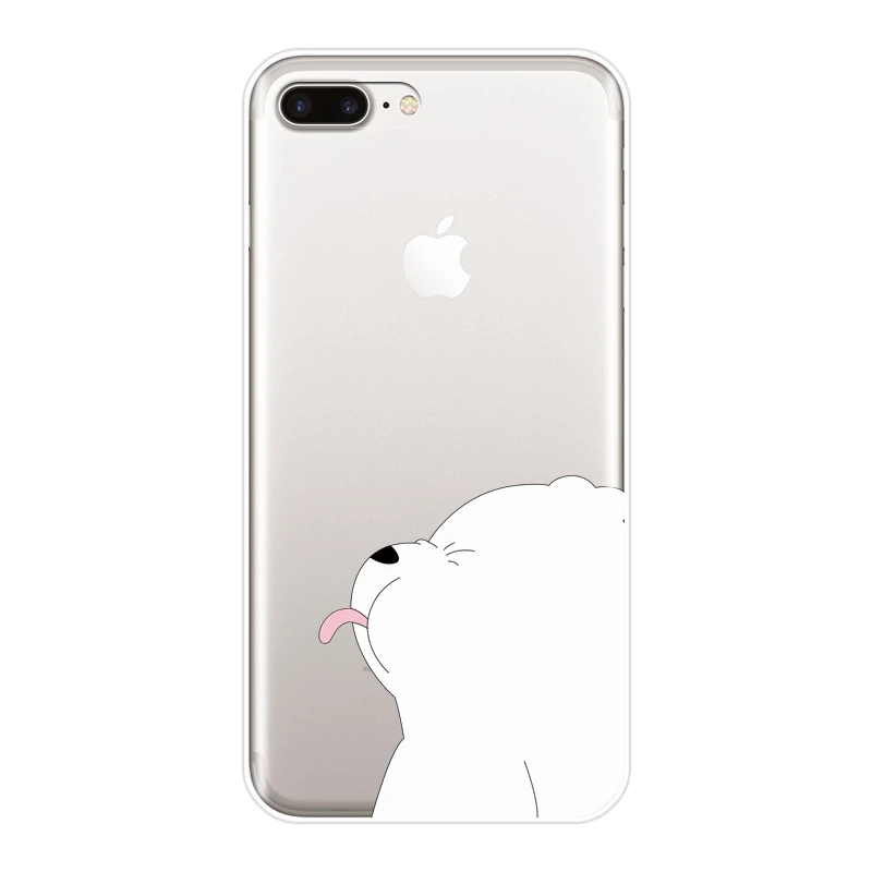 Чехол для телефона для Apple iPhone 6 S 6 S 7 8 X XR XS Max мягкий силиконовый милый чехол для задней панели для iPhone 6 S 6 S 7 8 Plus чехол