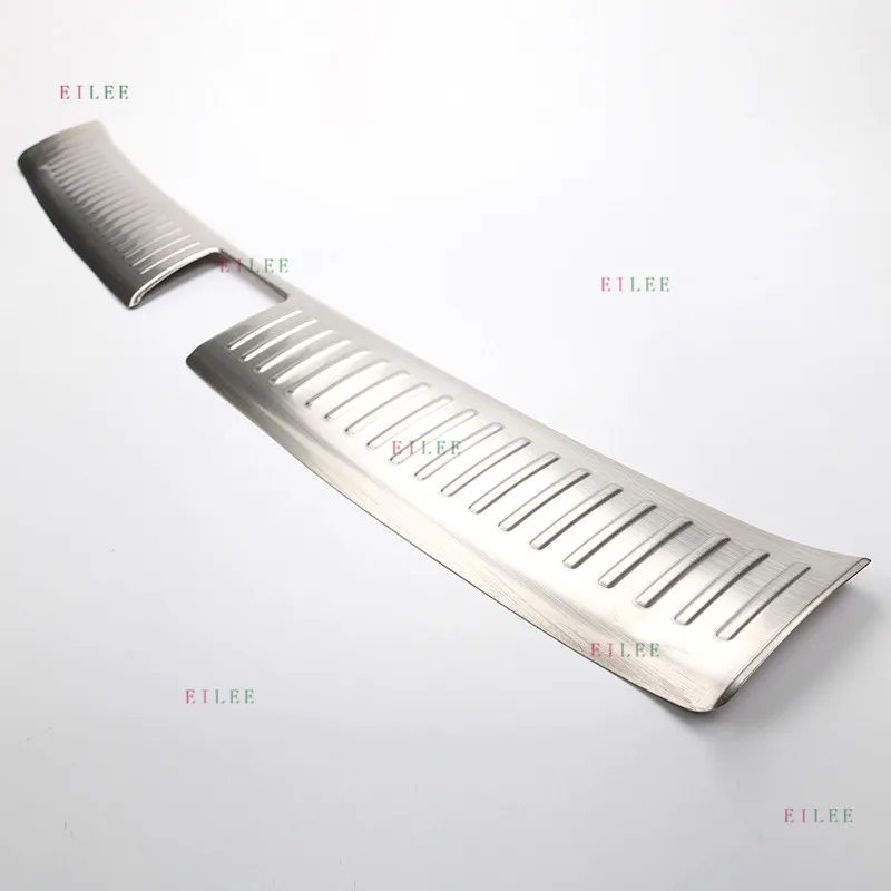 Накладка из нержавеющей стали на задний бампер порог защитная пластина подходит