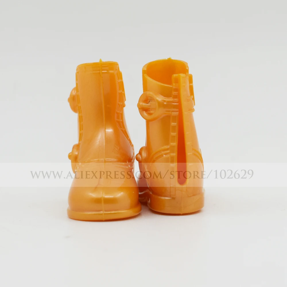 Золотые игрушечные сапожки обувь для 30 см мужские куклы Barbiee Kenn 1 пара 2 шт.