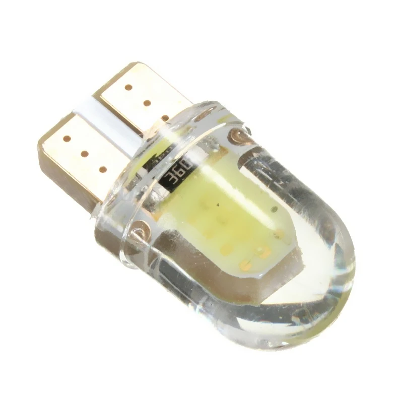 Низкое энергопотребление 10 шт. T10 W5W COB 8 SMD светодиодная Canbus фонарь для номерного