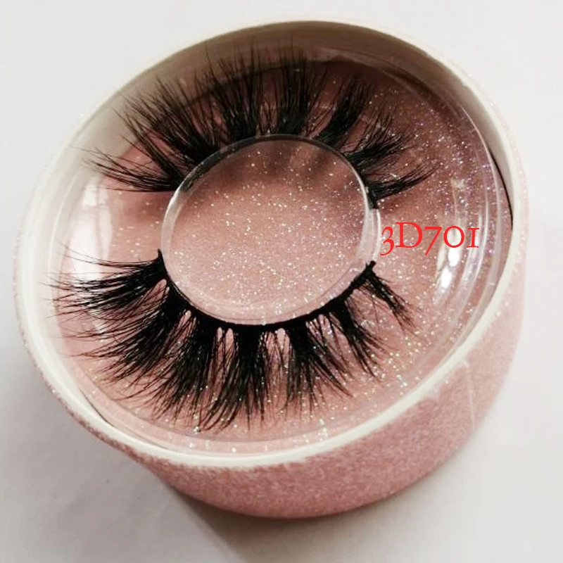 Частная маркировка норковые ресницы 3D для волос оптом ручной работы густые