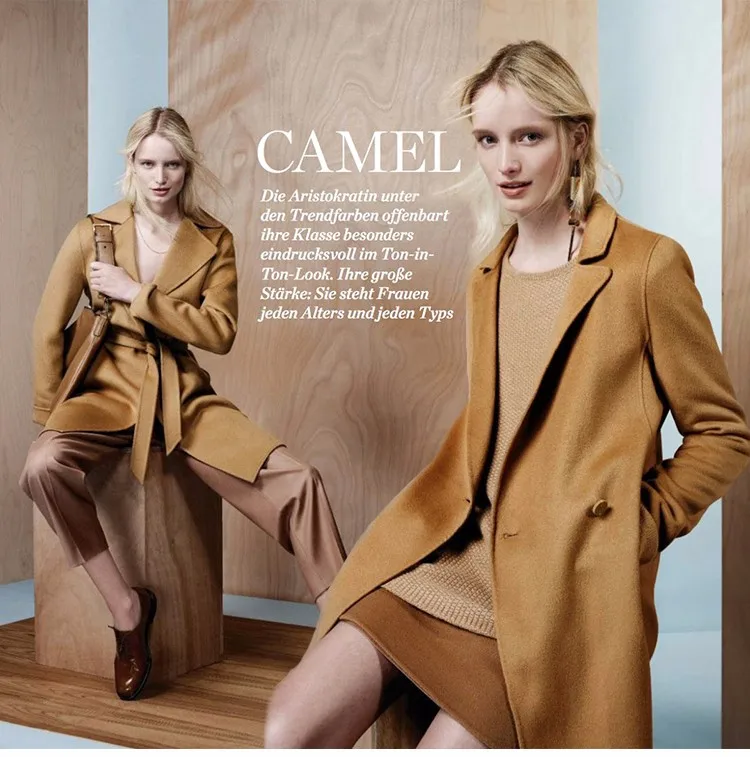 Чистый кашемир, двусторонняя высококачественная ткань, сравнимая с 1436 уровнем хороших товаров! Желтый 740 грамм на метр