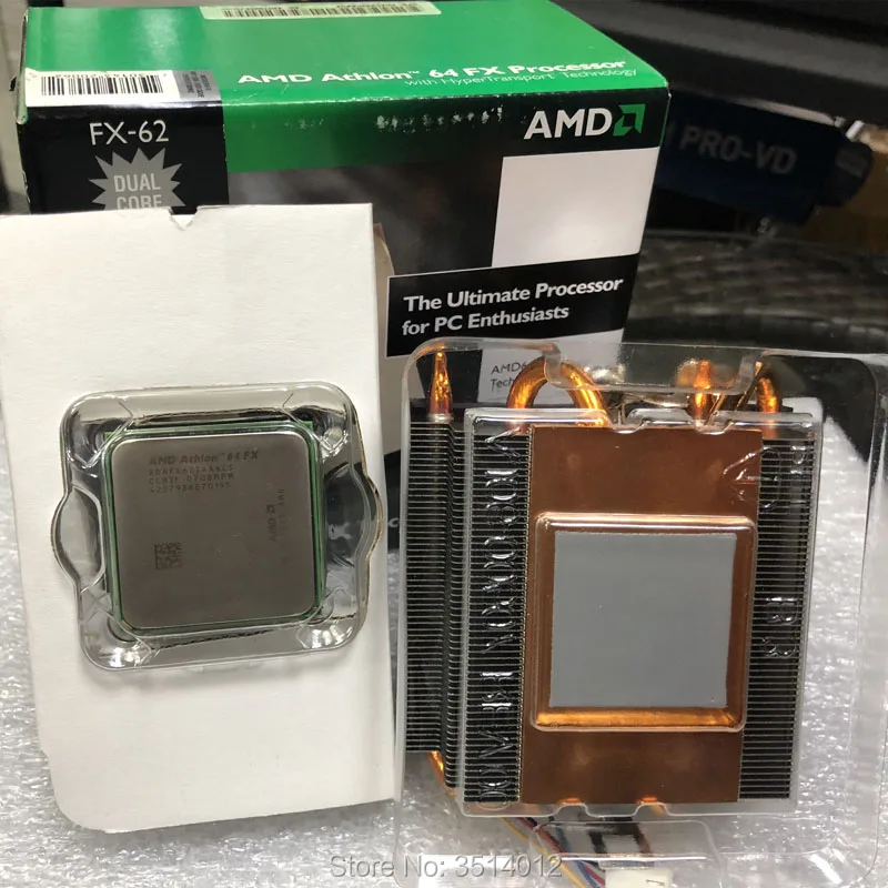 AMD Athlon 64 FX-62 FX62 FX 62 2,8 ГГц двухъядерный процессор процессор ADAFX62IAA6CS Socket AM2