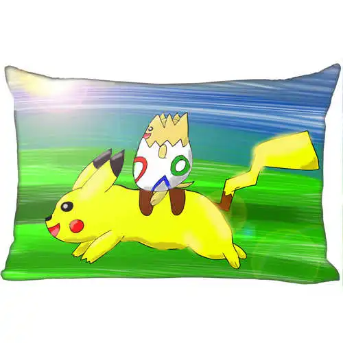 Лучшие наволочки на заказ pokemon(1)@ 1 спальня прямоугольная Наволочка на молнии(с одной стороны)@ 1205-05-06-296 - Цвет: Pillowcase