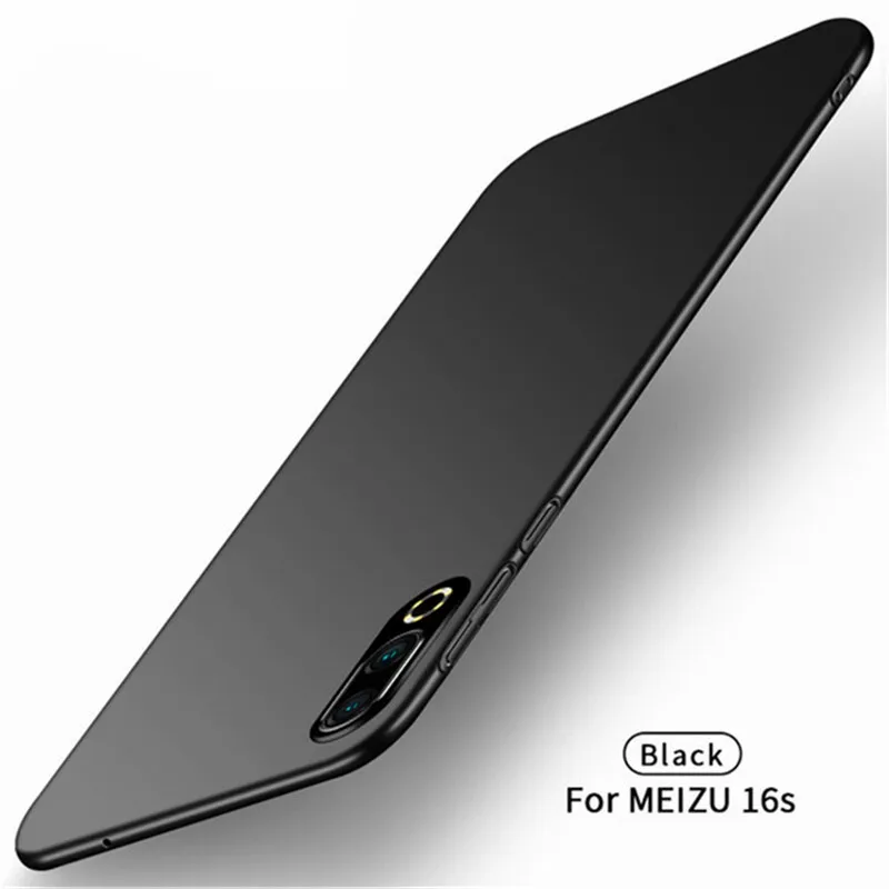 Ультратонкий гладкий жесткий чехол для Meizu 16 S 16 S Note 9 8 6 5 M15 Lite Plus X8 V8 M6 M5 Note M5S M6S M6T Silm противоударный чехол