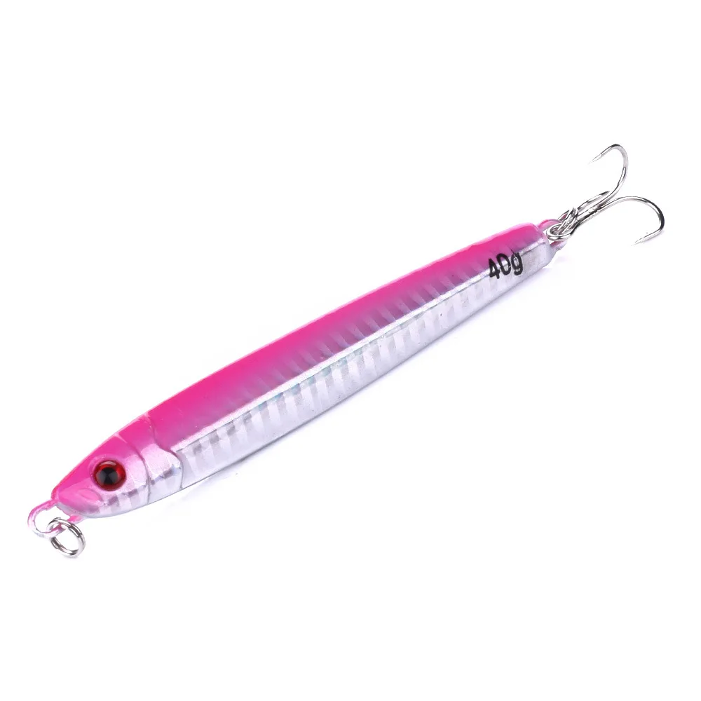 New high quality 40g lead fish sea fishing iron plate deep metal bait gear ice | Спорт и развлечения