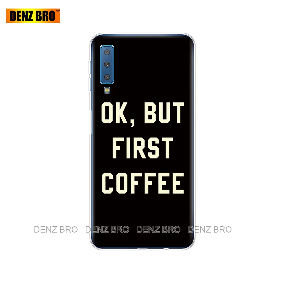 61761 Силиконовый чехол-накладка для samsung Galaxy A7 с красочным принтом для samsung A7 A750 A750F 6,0 дюймов - Цвет: 61761