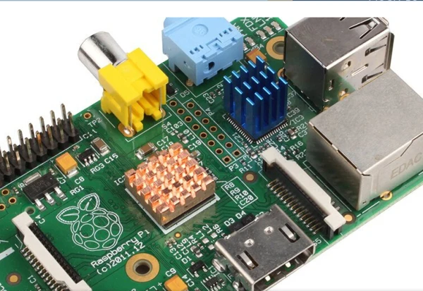 2 шт./компл. алюминиевый медный адгезивный радиатор охлаждающий комплект для