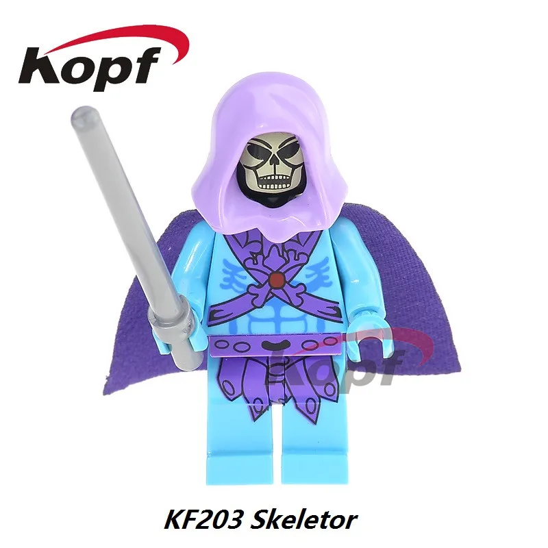 KF203 50Pcs No Box 50 шт. KF8010 «Big Man» of the World Prj-Klops Mer-Man объем оперативной памяти-Man Faker он-человек емана, строительные блоки, игрушки для детей - Цвет: KF203 50Pcs No Box