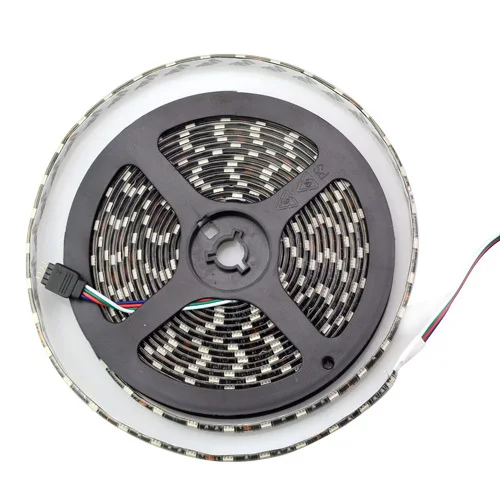Водонепроницаемая светодиодная лента 5050 SMD IP65 12 В 5 м/рулон гибкая светильник вая