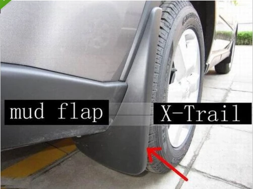

Брызговики для Nissan X-Trail 2008, 2009, 2010, 2011