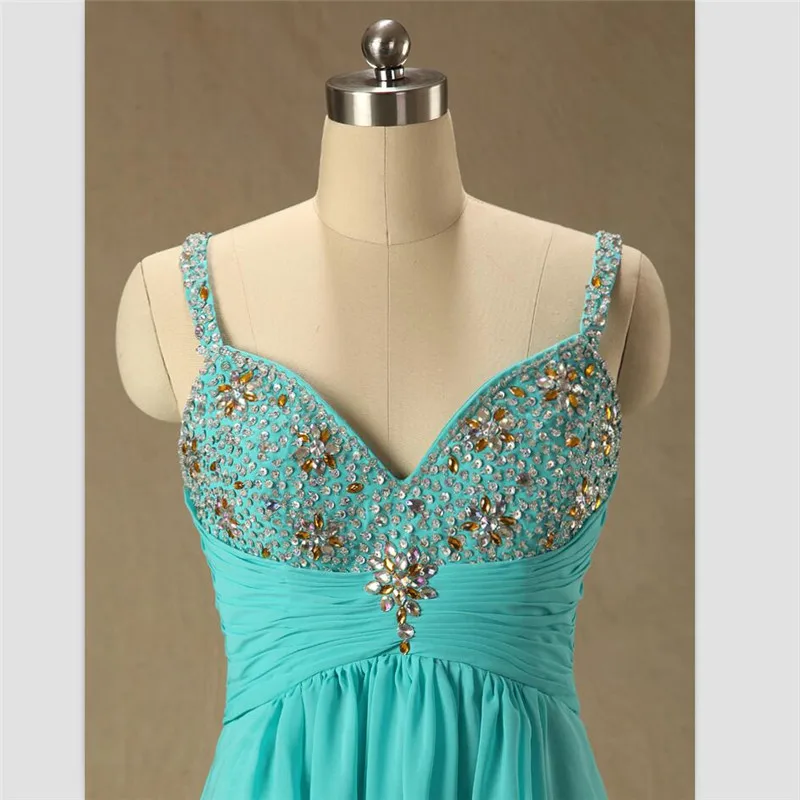 Бирюзовый зеленый ампир Vestidos Femininos Vestido De Festa новое длинное вечернее бальное