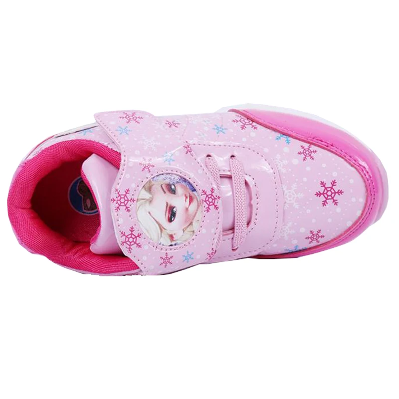 Elsa Princess Girls Shoes for Kids 2017 Spring Autumn Cartoon Anna Sports Baby Children Sneakers Casual | Детская одежда и обувь