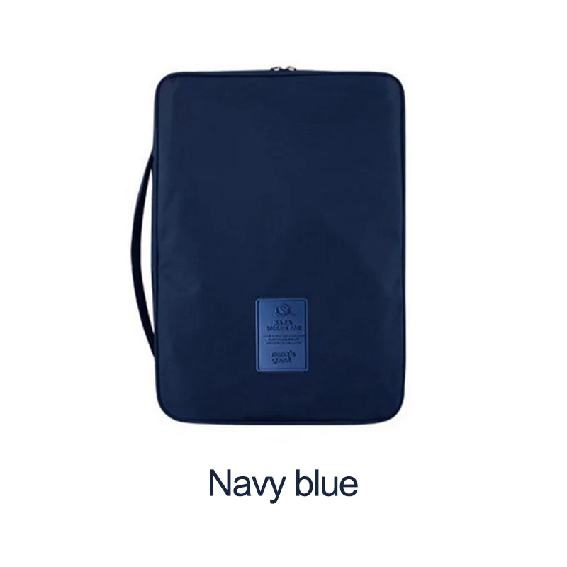 Navy blue Открытый рубашка и галстук сумка для деловой поездки, портативный многофункциональный мешок коллекции, рубашка и одежда коллекция мешок - Цвет: Navy blue