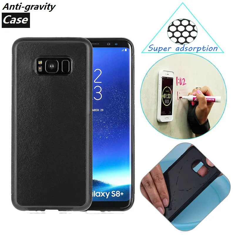 Антигравитационный чехол для samsung Galaxy S8 S9 Plus S10 чехол антигравитационный Nano Sticky Magic Adsorb чехол для Galaxy Note 10 Plus 9 8