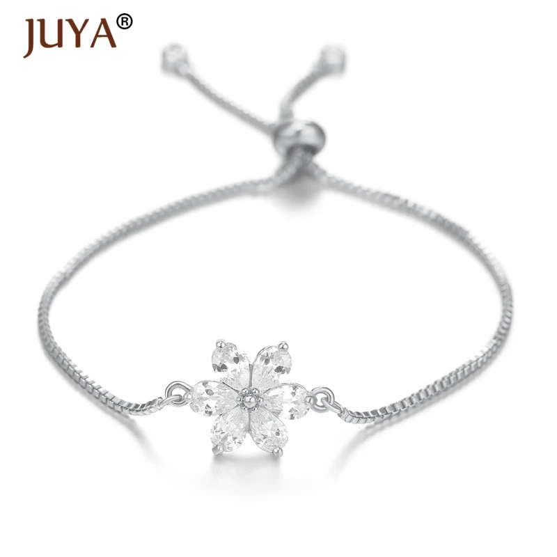 Silver copper zircon bracelet femme latest design 10 styles fashion charms evil eye bracelets for men women armband pulsera - Окраска металла: Silver