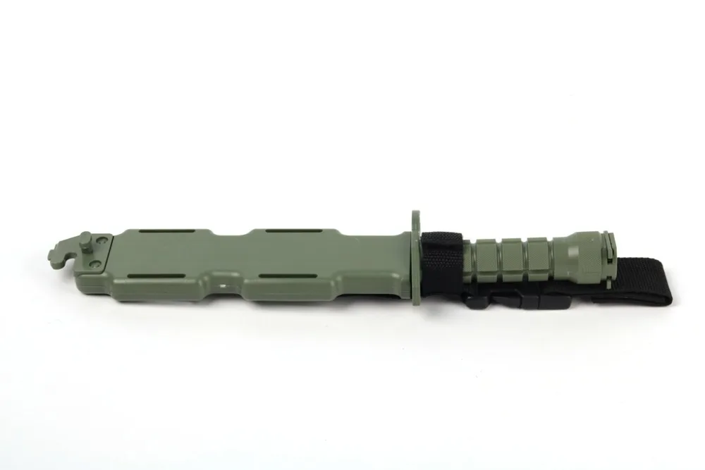 Element M9 Тактический кинжал Косплей пластиковый подарок на День Благодарения резиновый штык с пластиковой кобурой CS Подарок На Хэллоуин ножи CY337