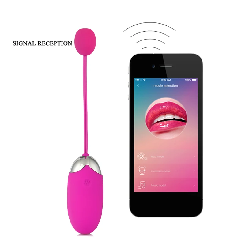 Перезаряжаемый шариковый вибратор Kegel беспроводной Bluetooth телефон App удаленный